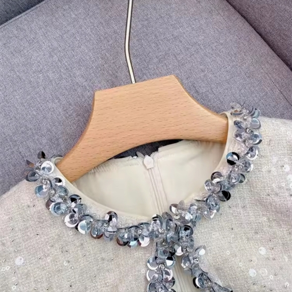 Sequin Tank Tweed Dress - Similar to Self-Portrait - Picture 7 of 7